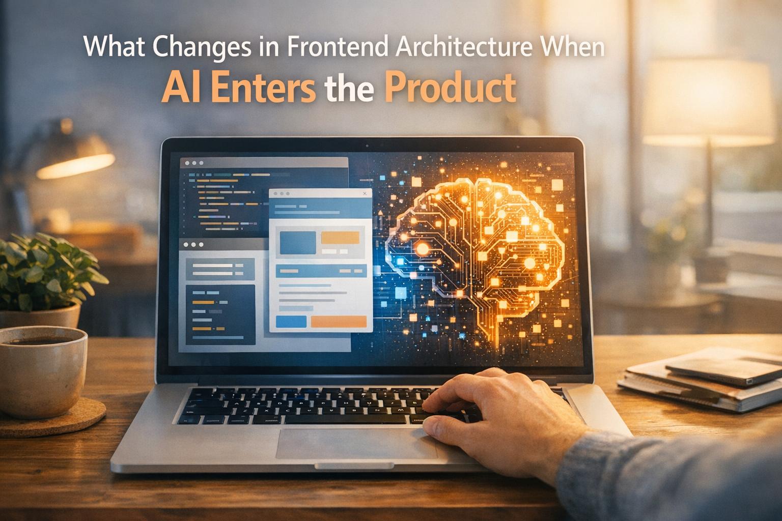 What Changes in Frontend Architecture When AI Enters the Product